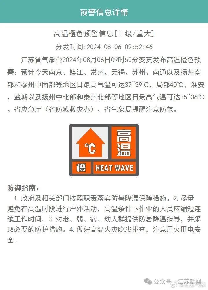 今天8时09分！江苏正式进入！