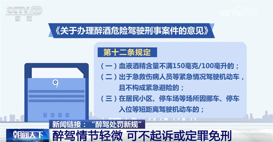 透过办案数据看“醉驾处罚新规”实施成效 “下降”成为关键亮点