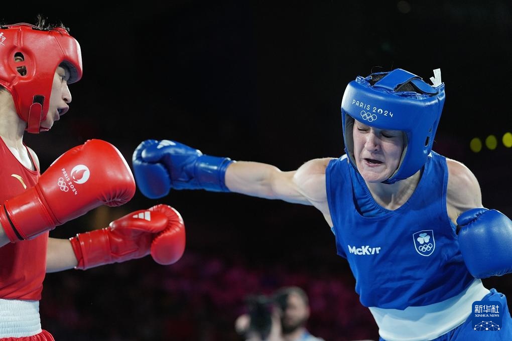 巴黎奥运会丨拳击——女子60公斤级:中国选手杨文璐获得银牌 巴黎奥运会丨拳击——女子60公斤级:中国选手杨文璐获得银牌