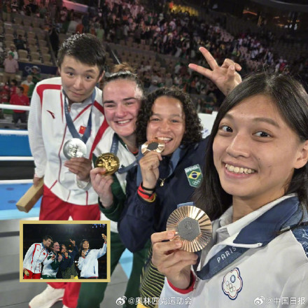 来自奥运领奖台的自拍又上新了！