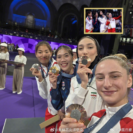 来自奥运领奖台的自拍又上新了！