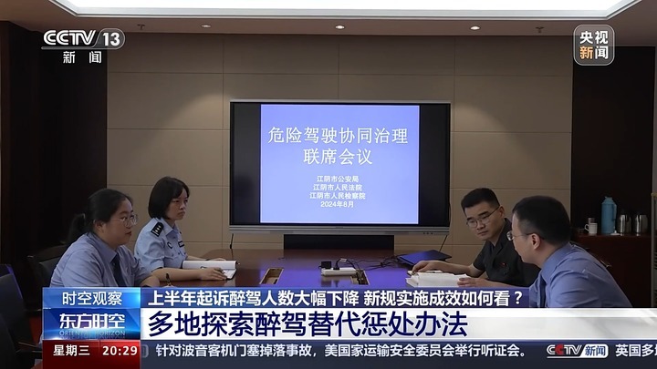 “醉驾处罚新规”实施成效如何？上半年起诉醉驾人数大幅下降