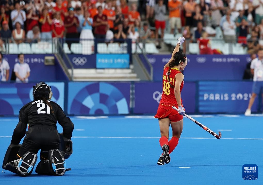 巴黎奥运会丨曲棍球——女子半决赛：中国队晋级决赛