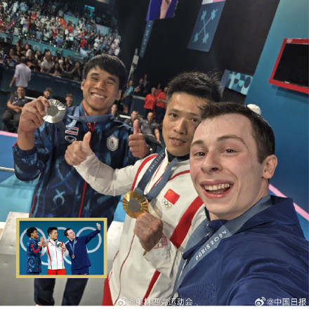 来自奥运领奖台的自拍又上新了！