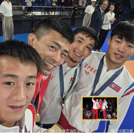 来自奥运领奖台的自拍又上新了！