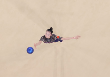 王子露艺术体操个人全能进决赛