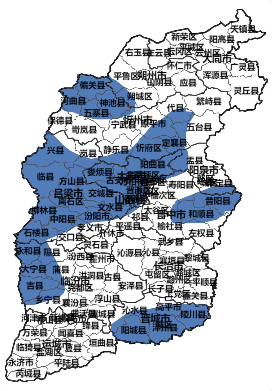 降雨量50毫米以上！山西发布暴雨蓝色预警