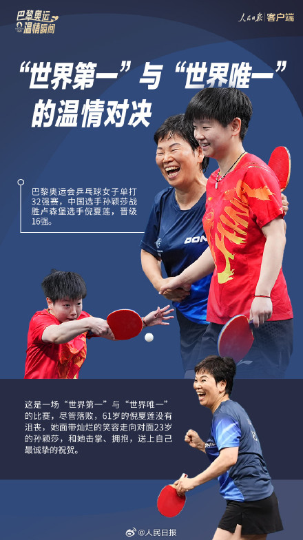 满满感动！巴黎奥运的温情瞬间