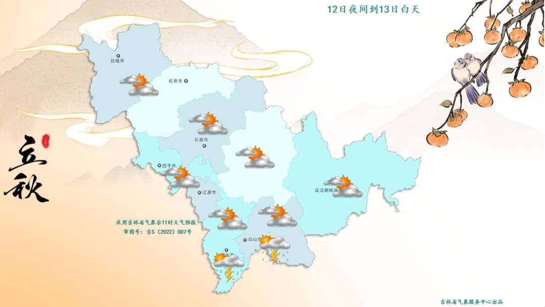 吉林省新一轮强降雨来袭！多地有大到暴雨！最新预警→