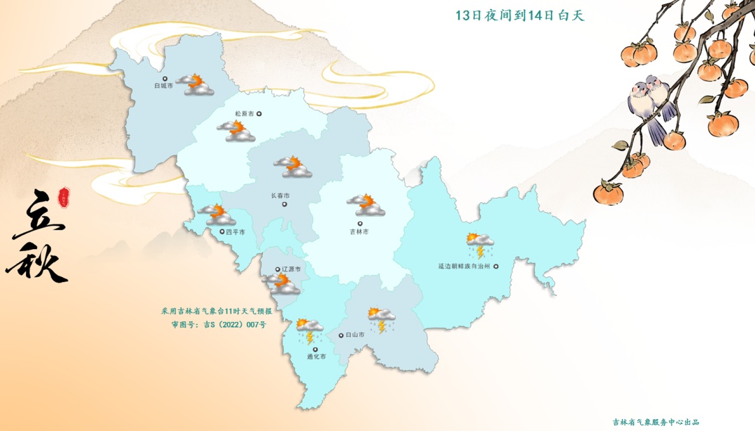 预警连发！吉林省这些地区注意防范！