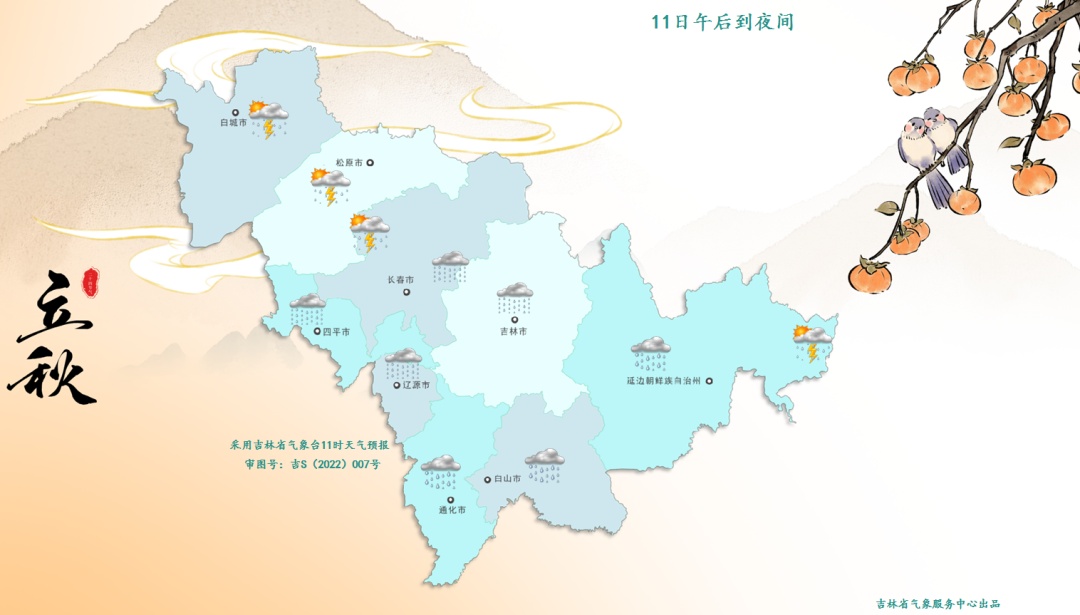 预警连发！吉林省这些地区注意防范！