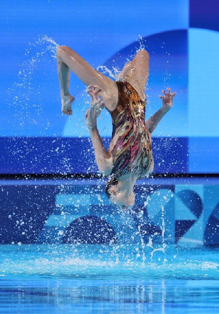 巴黎奥运会高清图集｜中国首夺花游双人奥运金牌