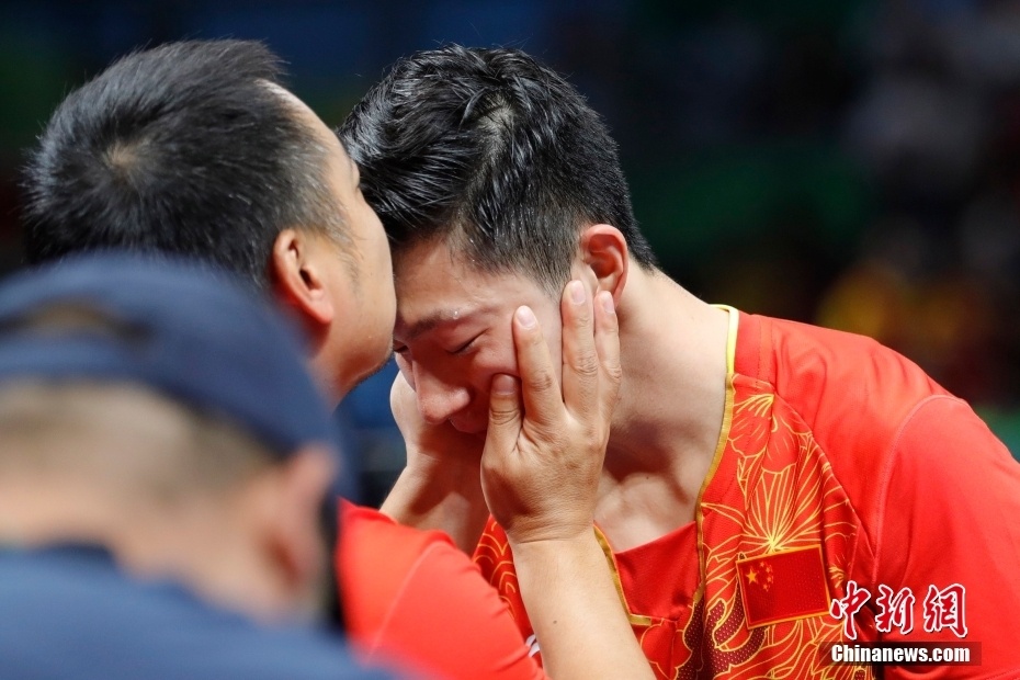 马龙：没办法不爱乒乓球