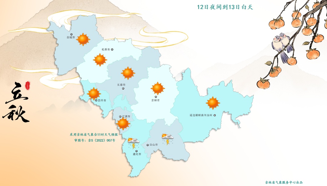 预警连发！吉林省这些地区注意防范！