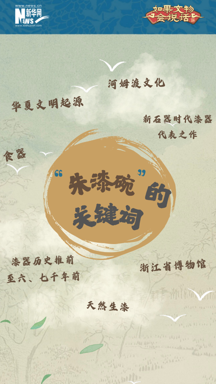 如果文物会说话丨河姆渡文化的“朱漆”记忆 如果文物会说话丨河姆渡文化的“朱漆”记忆