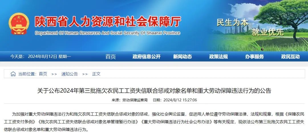 涉重大违法行为！陕西最新通报