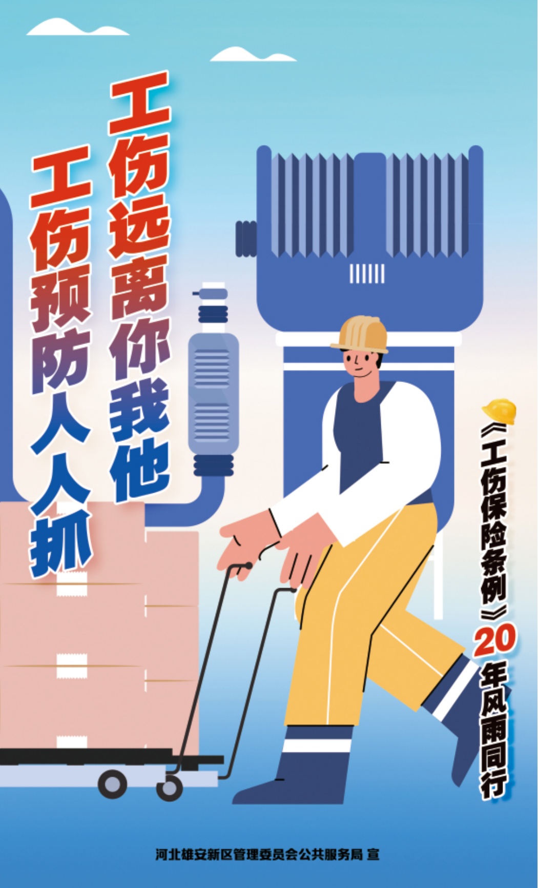 《工伤保险条例》颁布实施20周年丨工伤早预防，安全放心上