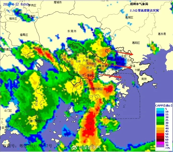 深圳：7级雷雨+大风！刚刚，4大预警齐发！全市戒备