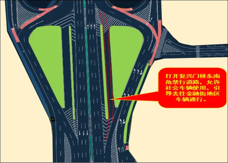 北京西北二环进行多处优化调整!示意图来了→ 北京西北二环进行多处优化调整!示意图来了→