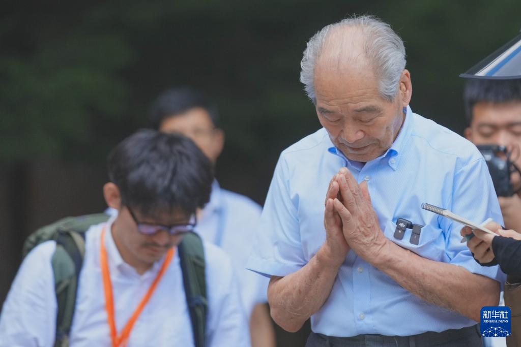 新华全媒+丨“731部队”原队员清水英男指认侵华日军细菌战罪行