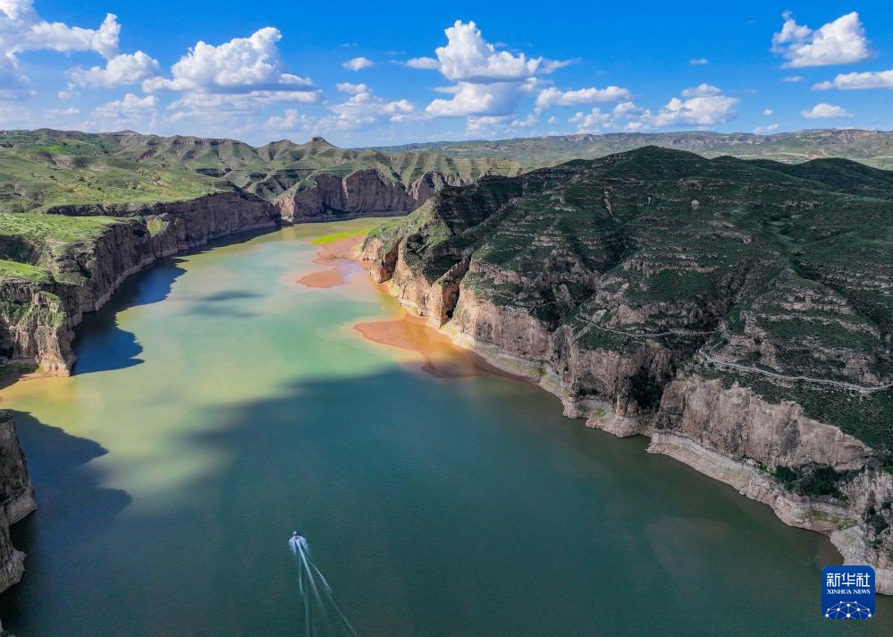 美丽中国丨壮丽的黄河老牛湾 美丽中国丨壮丽的黄河老牛湾