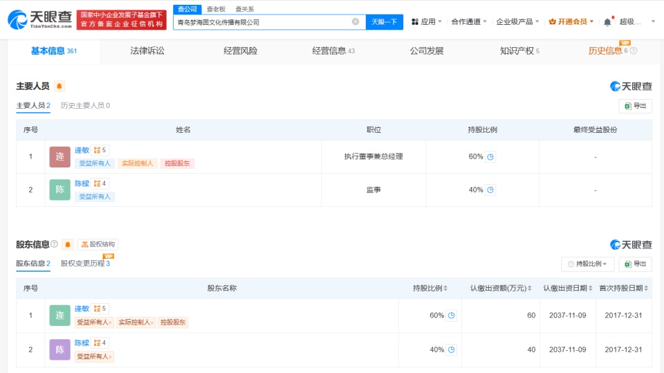 陈梦已开办乒乓球学校，其父母公司已注册“陈梦”名字商标