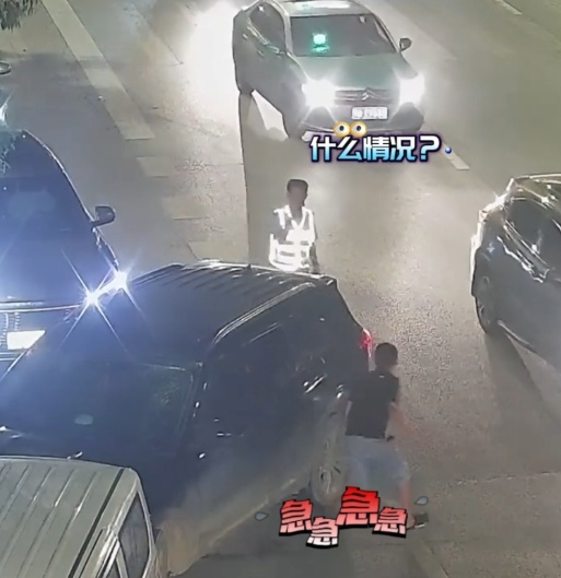 酒驾逃跑，跑进了交警怀里...交警：来！抱！