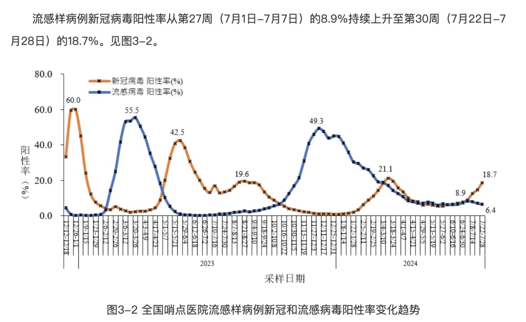 “又阳了”！这种病毒流行呈现上升趋势