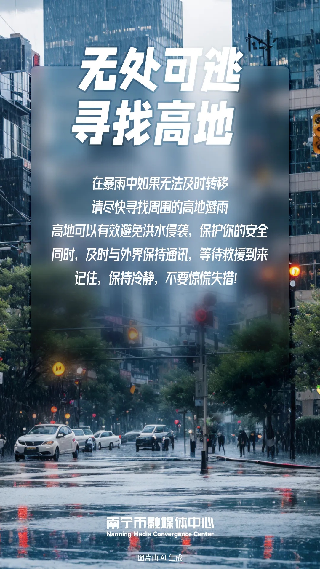 雷电+暴雨!南宁拉响暴雨红色预警,注意防范! 雷电+暴雨!南宁拉响暴雨红色预警,注意防范!