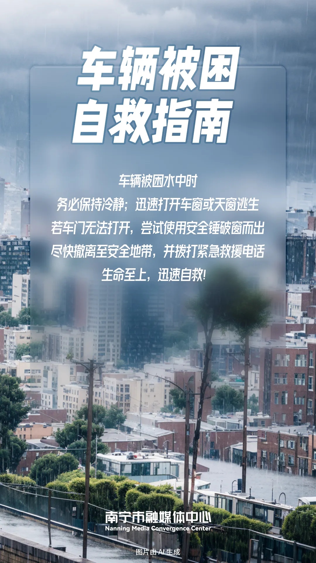 雷电+暴雨!南宁拉响暴雨红色预警,注意防范! 雷电+暴雨!南宁拉响暴雨红色预警,注意防范!