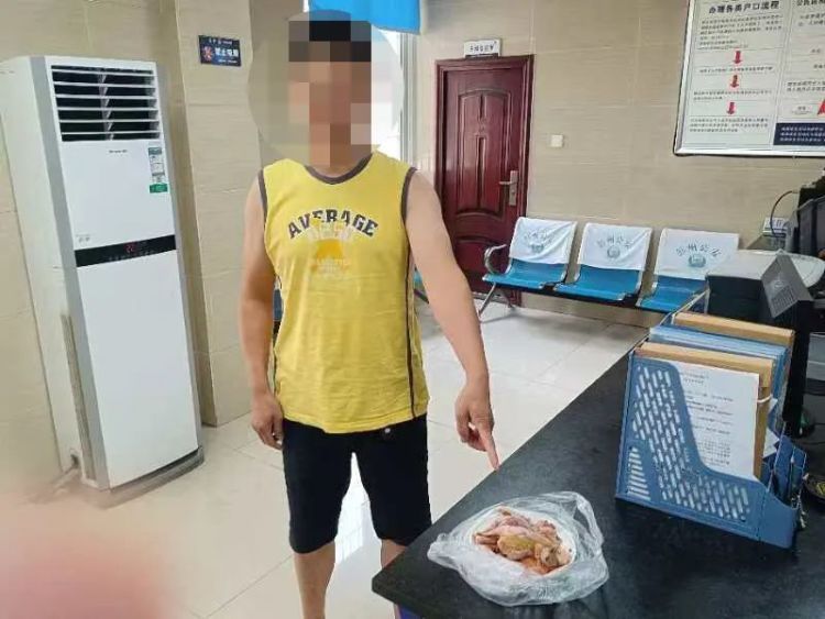 嘴馋惹祸!彭州一男子非法狩猎被抓 嘴馋惹祸!彭州一男子非法狩猎被抓