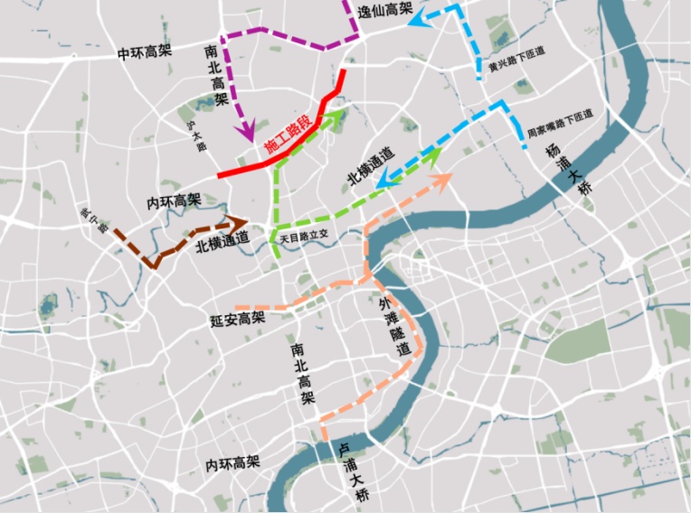 本周末，上海内环高架部分路段交通组织调整！交警部门提醒→