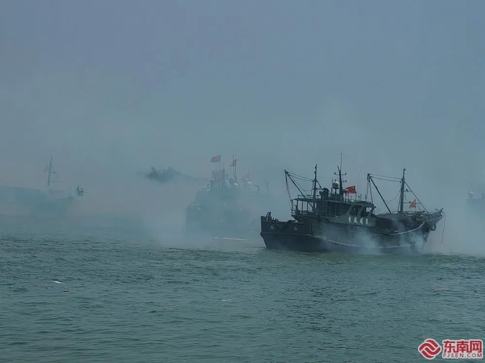 福建开海啦！万帆齐发！场面太壮观！