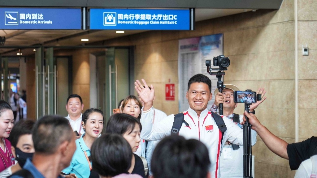 “云南的空气都是甜的！”巴黎奥运会冠军刘浩回到家乡