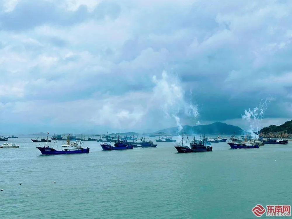 福建开海啦！万帆齐发！场面太壮观！