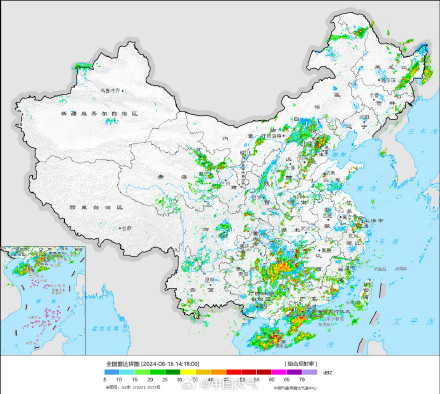 北京午后现雷雨 一小时降水量达53.8毫米