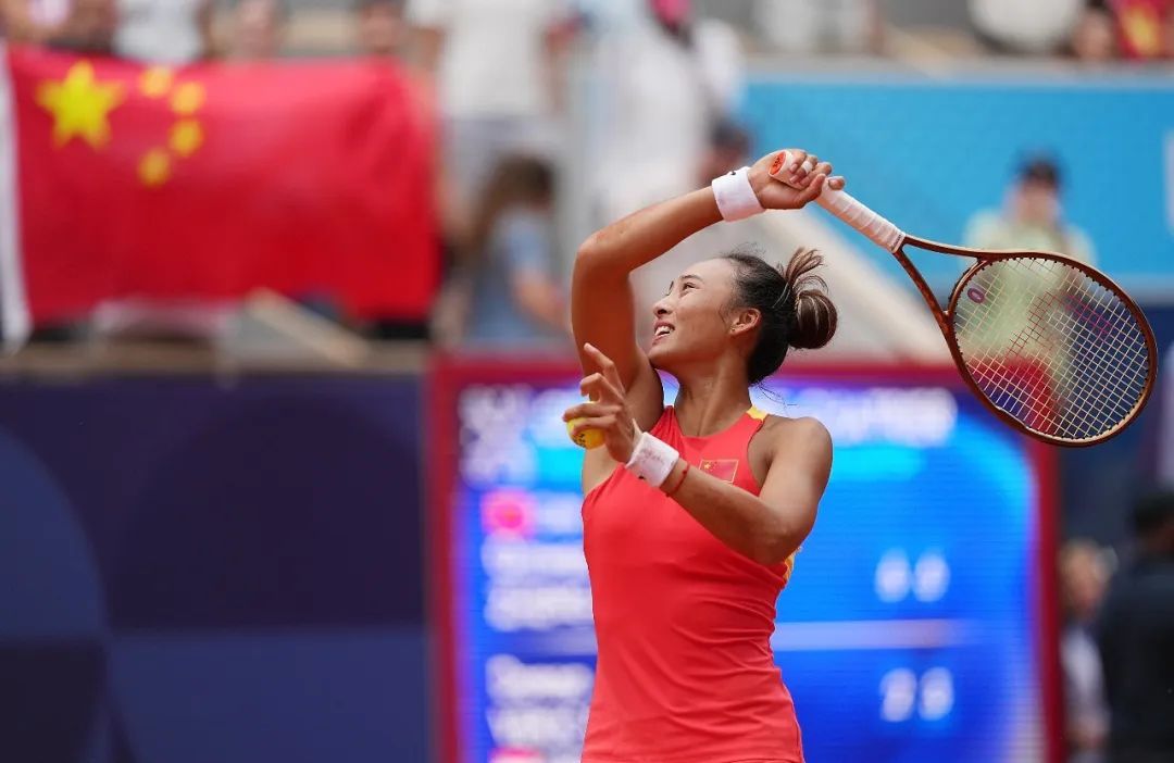 郑钦文,赢了!下一场…… 郑钦文,赢了!下一场……