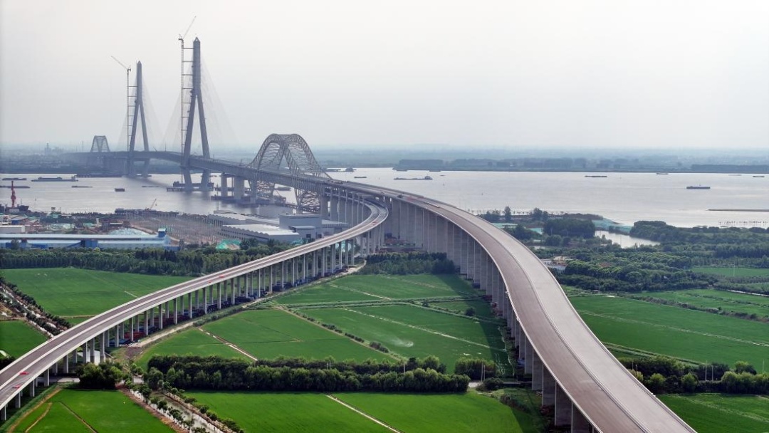 两座长江大桥建设最新进展! 两座长江大桥建设最新进展!