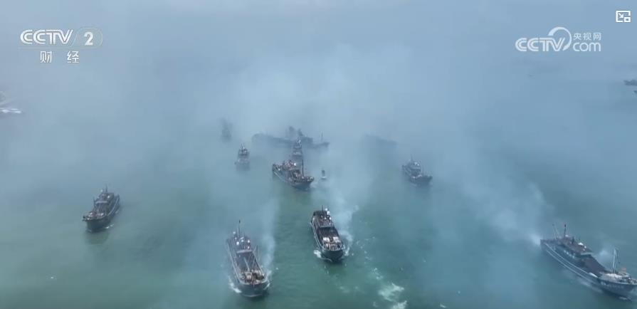 开渔啦！千帆竞发踏浪争“鲜” 开启新一轮耕海牧渔