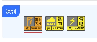 注意！深圳局部可能出现龙卷