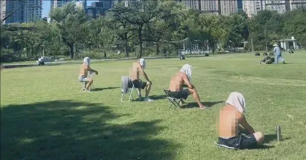 女子小区里“晒背”遭汽车碾轧 女子小区里“晒背”遭汽车碾轧