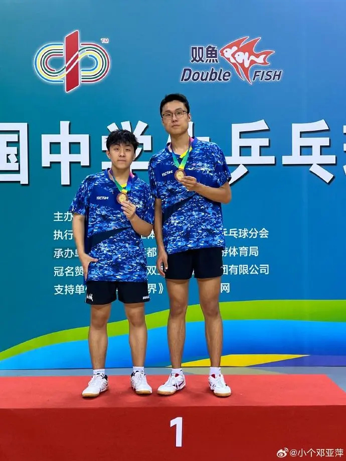邓亚萍18岁儿子自曝！喜欢的球员是王楚钦，曾“想成为职业电竞选手”