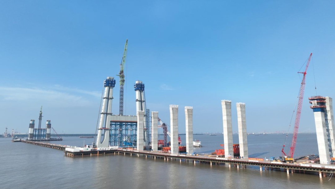 两座长江大桥建设最新进展! 两座长江大桥建设最新进展!