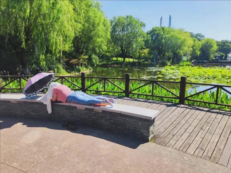 女子小区里“晒背”遭汽车碾轧 女子小区里“晒背”遭汽车碾轧