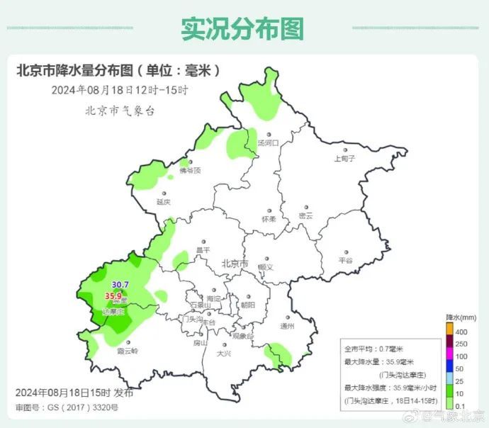 傍晚到夜间局地短时雨强较大!未来三天,北京打开雨水“连载”模式 傍晚到夜间局地短时雨强较大!未来三天,北京打开雨水“连载”模式