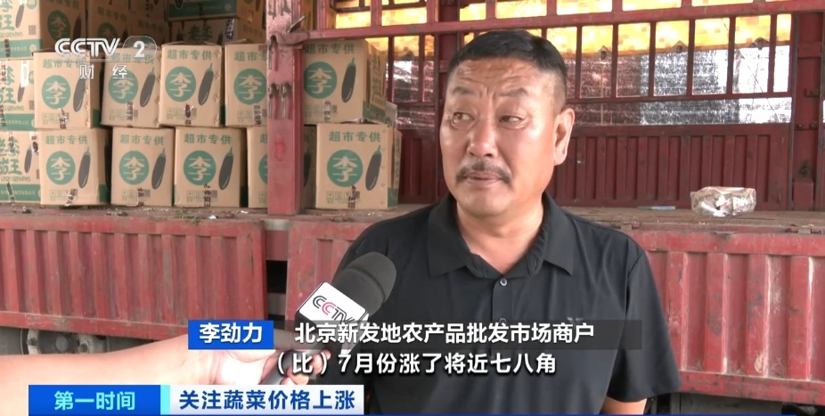 全国多地蔬菜价格持续上扬，黄瓜批发价涨超40%！还会再涨吗？