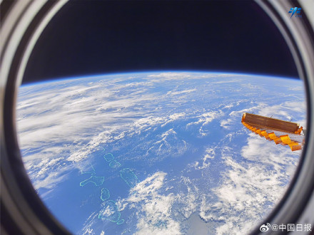 宇宙级出品！航天员叶光富在轨拍摄地球美景