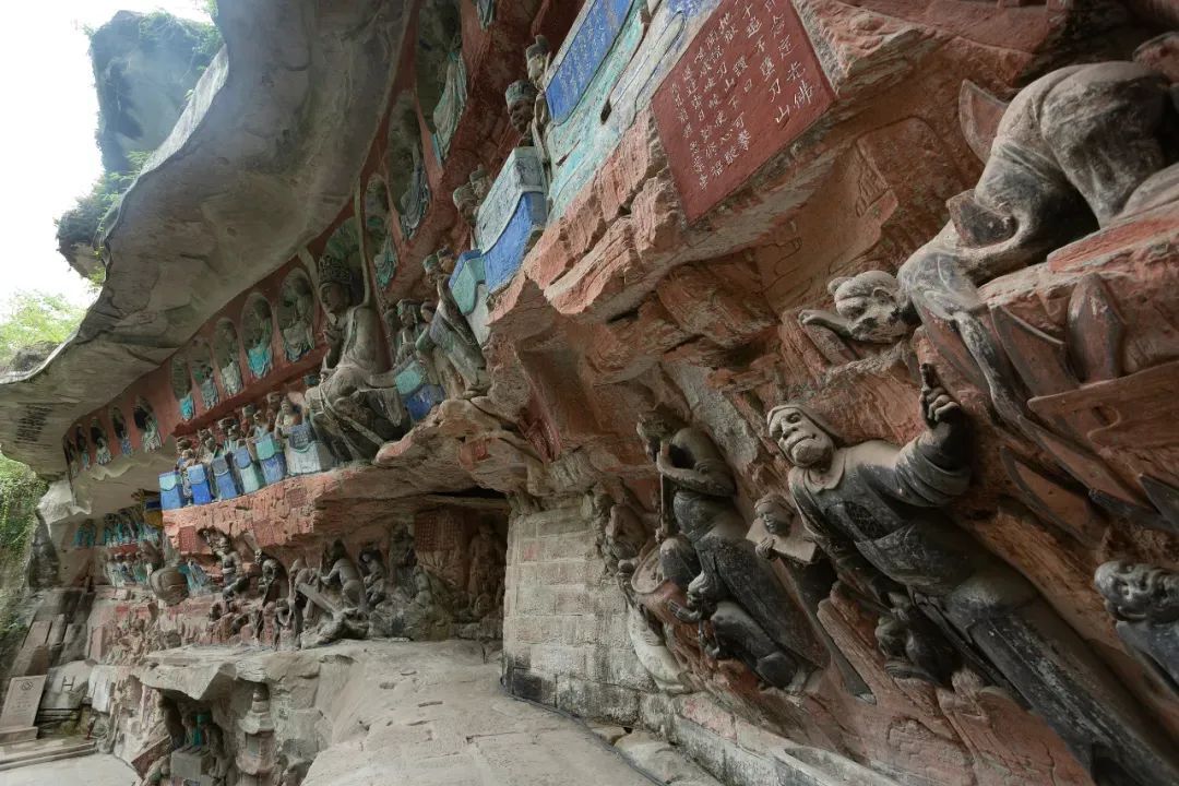 “悟空”出世，热搜爆了！神还原的大足石刻你发现了吗？