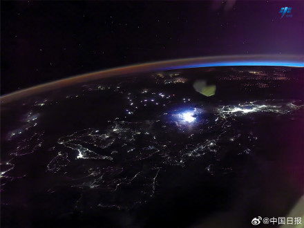 宇宙级出品！航天员叶光富在轨拍摄地球美景