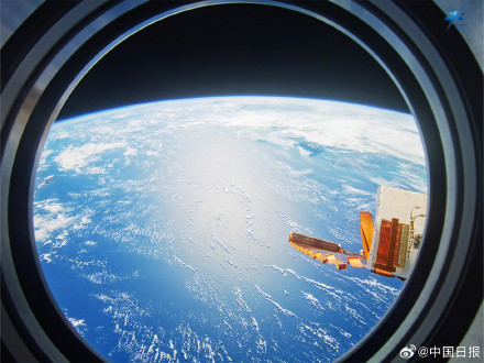 宇宙级出品！航天员叶光富在轨拍摄地球美景